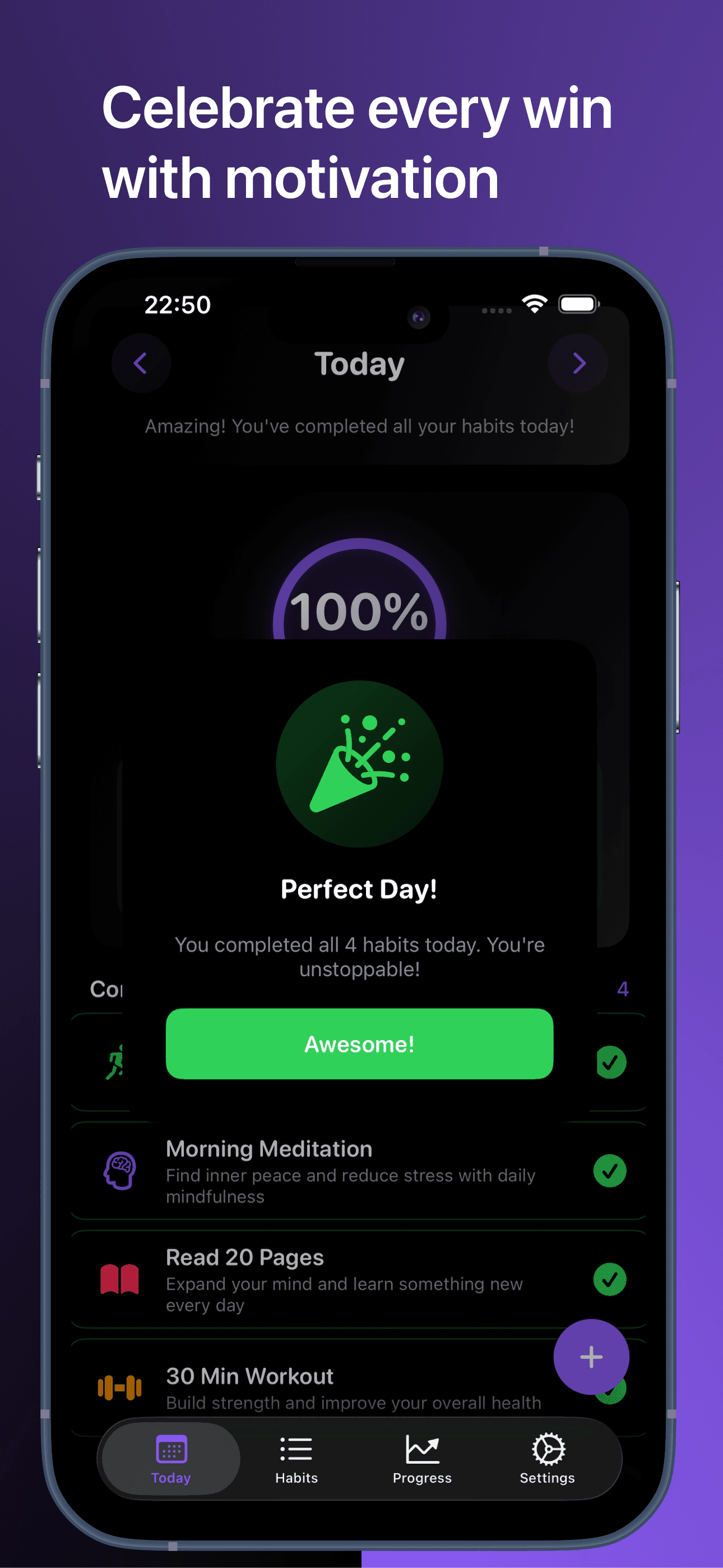 Ternify Celebration - Celebrate your achievements